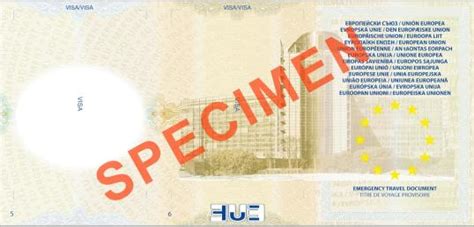 Travel documents for EU nationals and their non.